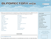 Tablet Screenshot of blpdirectory.info
